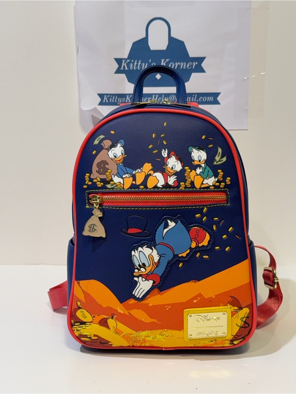 NWOT Loungefly Disney DuckTales Backpack